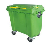 660L Plastic waste bin